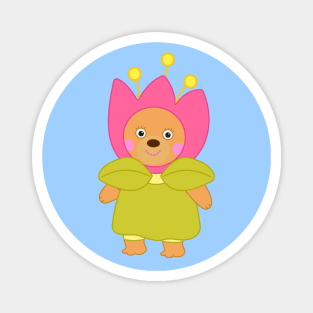 Bonnie Bear - Flower costume Spring Magnet